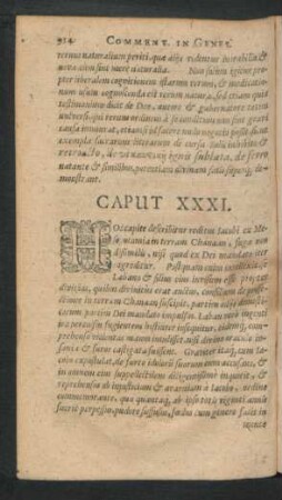Caput XXXI. - Caput XL.