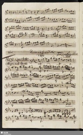 1409. Quartetto: Dorina mia carina / Sarti, G.