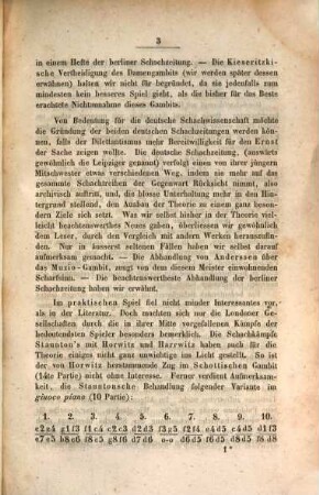 Beiträge zur Theorie und Praxis des Schachspiels : in einer Reihe von Abhandlungen, Partien, Räthseln etc., 2. 1847