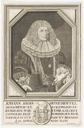 Bildnis des Johann Sigismund Muffel