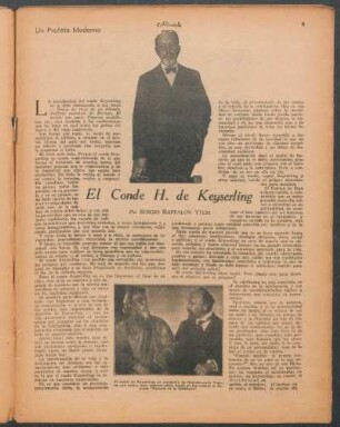 El Conde H. de Keyserling