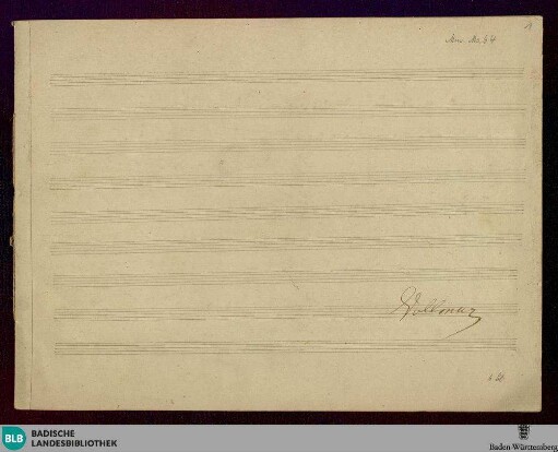 Mi lagnerò tacendo - Don Mus.Ms. 64 : B, cemb; E|b