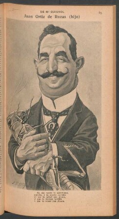 Juan Ortiz de Rozas (hijo) - [Caricatura] : De mi Guignol