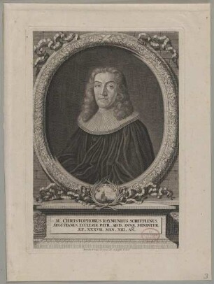 Bildnis des Christophorus Raymundus Schifflinus