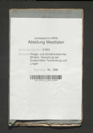 Die von Meyer zu Velpe anzulegende Bockmühle