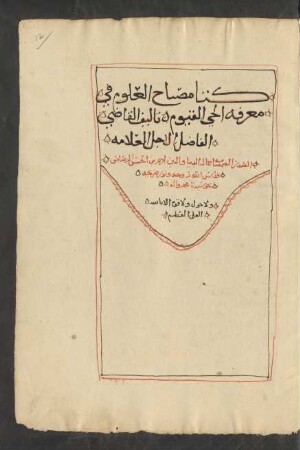 Kitāb Miṣbāḥ al-ʿulūm fī maʿrifat al-ḥaiy al-qaiyūm