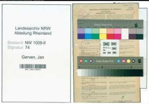 Entnazifizierung Jan Van Gerven , geb. 11.11.1893 (Arbeiter)