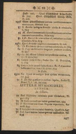 Litterae Humaniores.