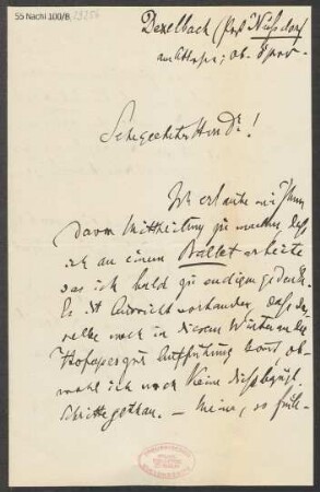 Brief an B. Schott's Söhne : 10.08.1894