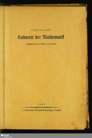 Kabarett der Mathematik