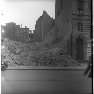 Negativ: Gelände, Ansbacher Straße 34, 1950