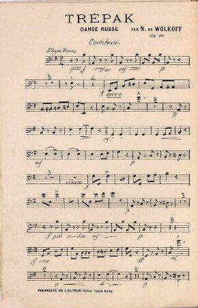 Trépak : danse russe : op. 28