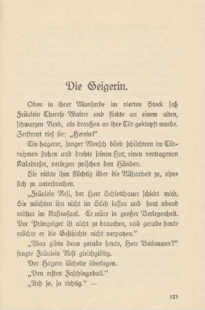 Die Geigerin