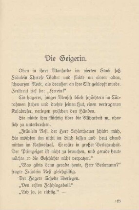 Die Geigerin