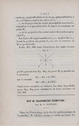 Note de trigonométrie élémentaire.