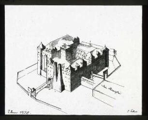 Altes Schloß um 1578