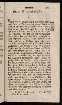 173-194, Kurze Religionsgeschichte