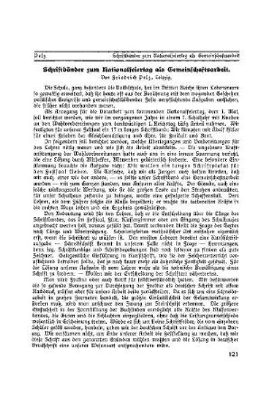 Schriftbänder zum Nationalfeiertag als Gemeinschaftsarbeit