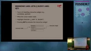 Accessibility 101 (not only) for LibreOffice developers