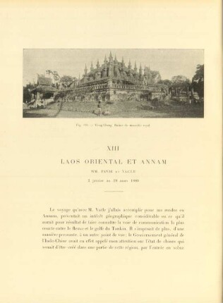XIII. Laos oriental et Annam