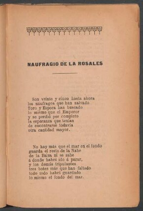 Naufragio de la Rosales