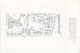 Wohnquartier, Berlin-Charlottenburg (Diplomarbeit bei Bernhard Hermkes): Grundriss 0.25 bis + 2.50