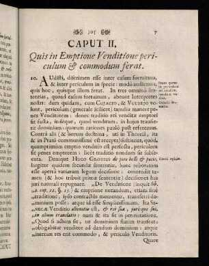 7-29, Caput II