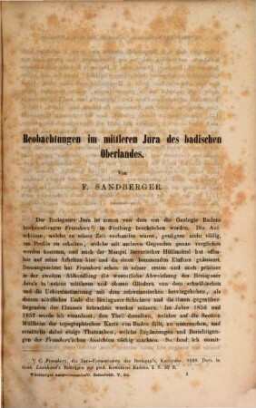 Würzburger naturwissenschaftliche Zeitschrift. 5, 5. 1864