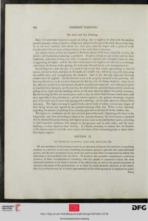 Section II. Of Portrait Painting, with Air, Attitude, &c.