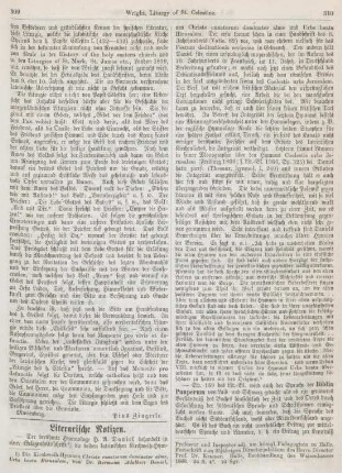 309-311 Literarische Notizen