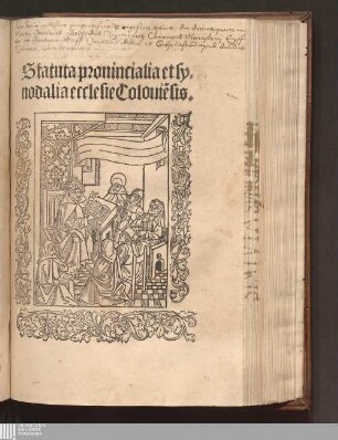 Statuta prouincialia et synodalia ecclesie Colonie[n]sis (Köln)