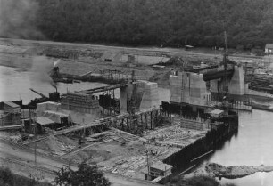 Wehrbaustelle Rothenfels/Main