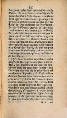 Arrêtés Du Parlement, Les Chambres Assemblées, Les Princes & Pairs y séant. Du 9 Mai 1770.