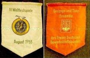 Wimpel des Freien Deutschen Gewerkschaftsbundes