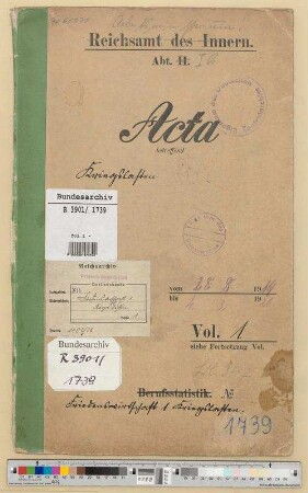 Friedenswirtschaft .- Kriegslasten