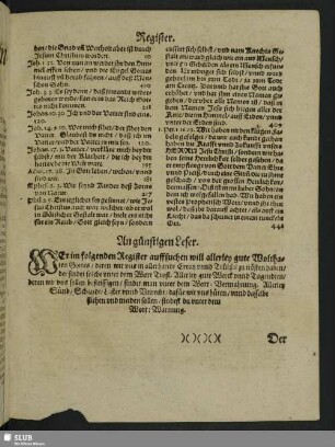 An günstigen Leser