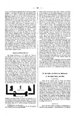 II. Die Städte und Dörfer der Mittelmark