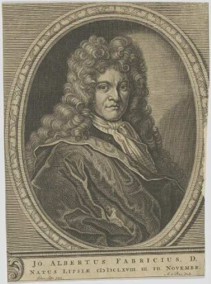 Bildnis des Jo. Albertus Fabricius