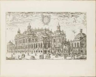 Kupferstich: Illustriß: et Excellentiß: Dn. Baronis Gvstavi Bonde Regni Thesaurarij Palatium Holmense