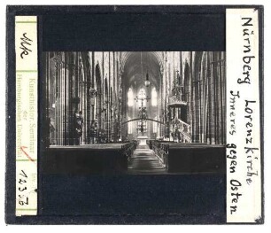 Nürnberg: St. Lorenz, Innenraum gen Osten