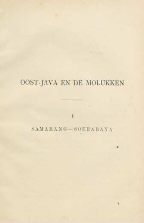 I Samarang-Soerabaya