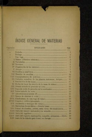 Índice general de materias