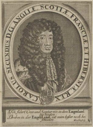 Bildnis des Carolus II., König von England