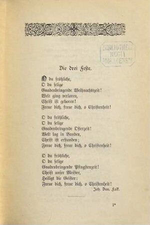 Sonntags-Freude : eine Sammlung volkstümlicher Dichtungen