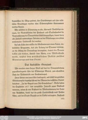 Das kaukasische Grenzland