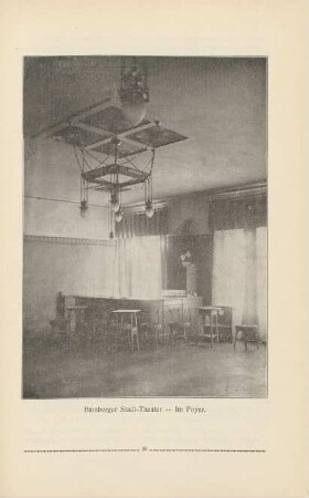 Bamberger Stadt-Theater - Im Foyer