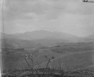 Berglandschaft : Die bergige Landschaft Ruandas