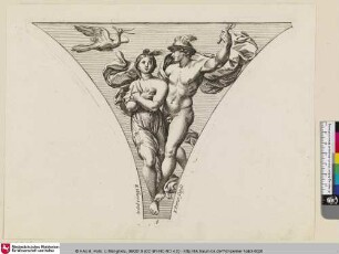 [Merkur und Psyche; Mercure transporte Psyché dans l'Olympe]