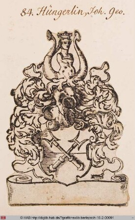 Wappen des Johannes Georg Hungerlin