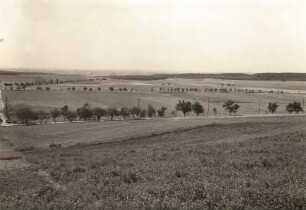 Nordsächsisches Tiefland. Der Golkwald südwestlich von Großenhain. Blick von Laubach aus